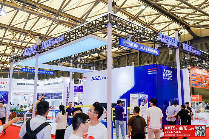 大匠激光精彩亮相上海AMTS2024 ，賦能汽車行...